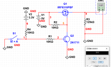 MOS管如何控制電源的開關(guān)？