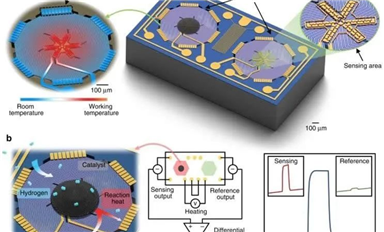 上海微系統所打造高靈敏度單晶硅熱電堆氫氣傳感器，痕量氣體檢測濃度低至1 ppm