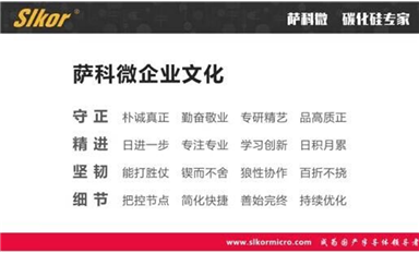 薩科微slkor的企業文化和企業倫理是什么？